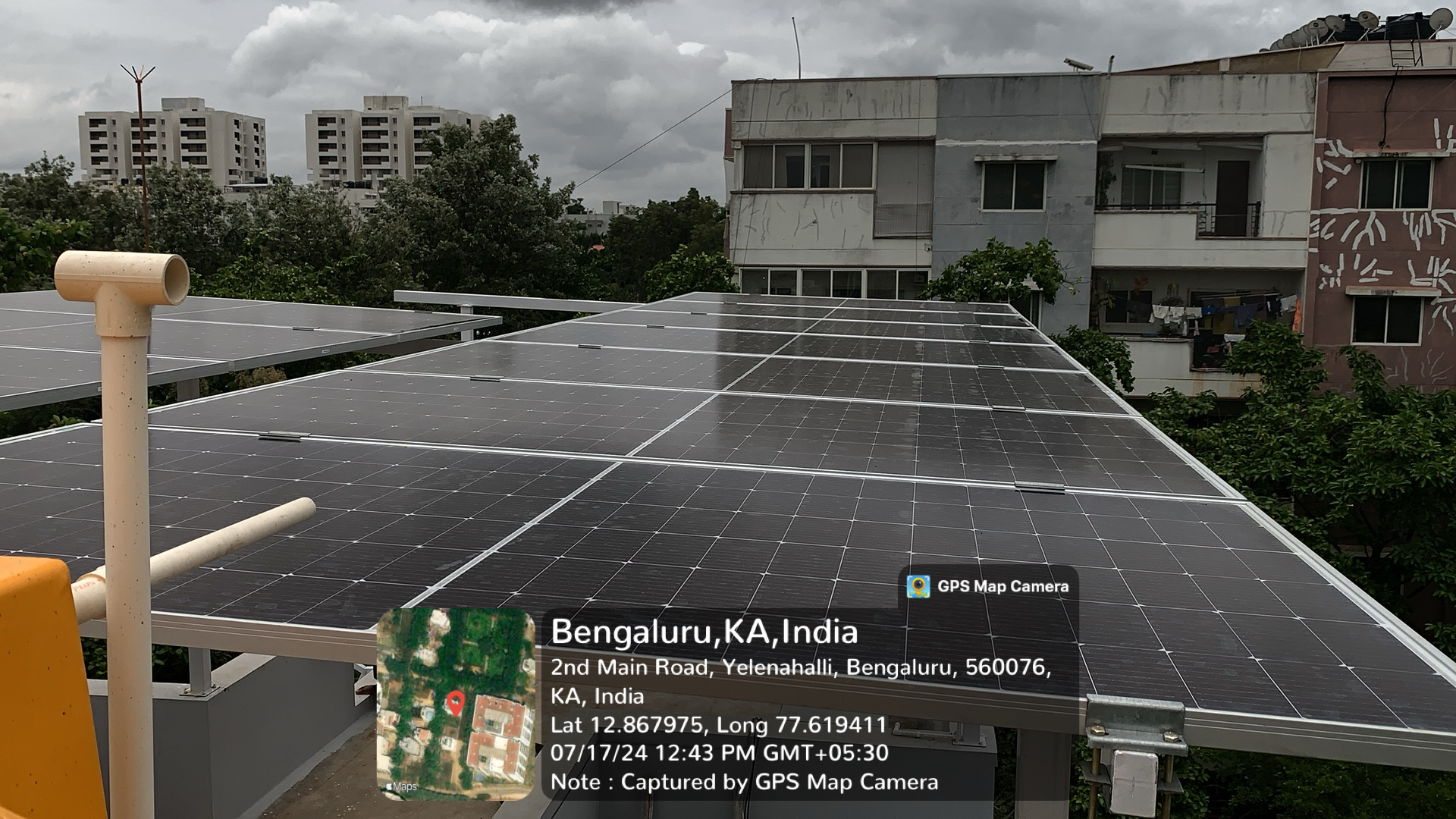 Smidzest solar rooftop solution